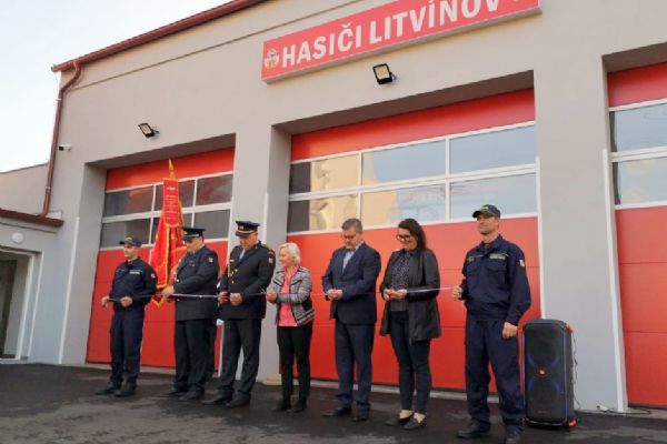 Dobrovolní hasiči v Litvínově mají nové technické zázemí