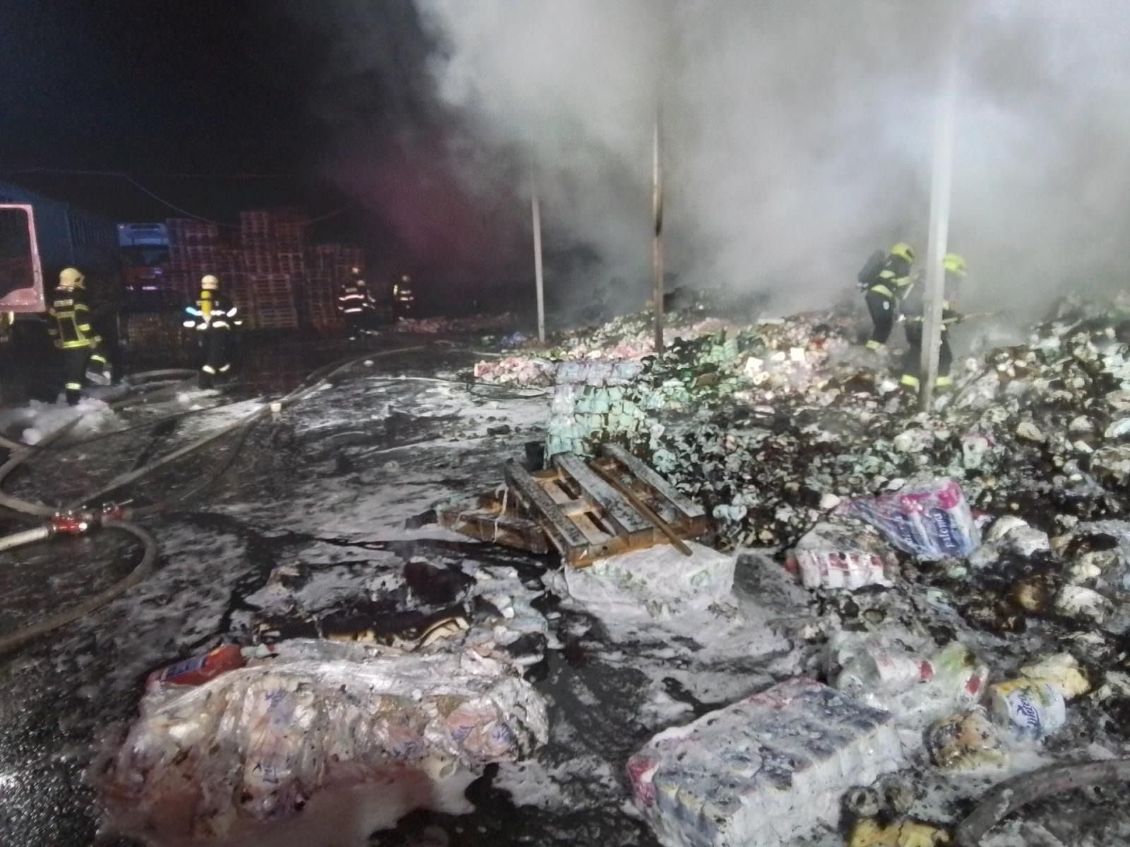 Ústecký silvestr v plamenech, 43 požárů, škody za miliony