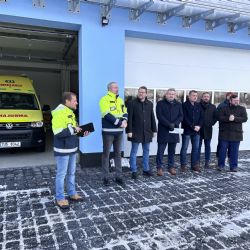 Nově zrekonstruovaná základna Rumburk předána záchranářům Ústeckého kraje