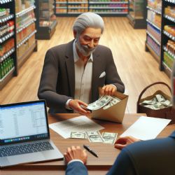 Roztržitý senior nechal obálku s penězi v obchodě. Nálezce mu 50 tisíc vrátil