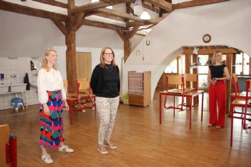 obrázek:Jindra Zalabáková podporuje ředitele škol na Varnsdorfsku