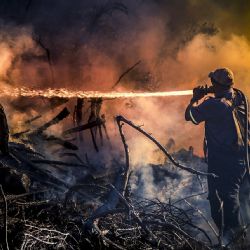 Proces ohledně požáru v Českém Švýcarsku přerušen kvůli zdravotnímu stavu obžalovaného