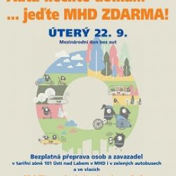 Auta nechte doma, jeďte MHD ZDARMA