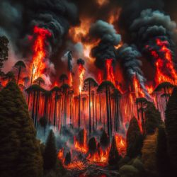 Ohromný požár v Českém Švýcarsku: Podezřelý čelí 15 letům vězení