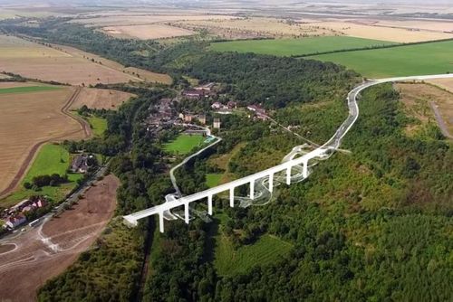 obrázek:Po 40 letech otevřen obchvat Žiželic