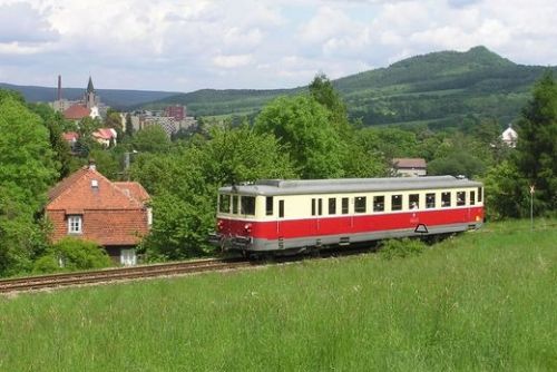 Foto: Turistická linka T11 z Děčína do Krupky dnes zdarma