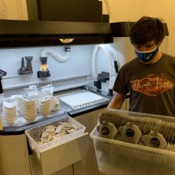 Czech Rise Up podpořil unikátní řešení 3D tisku polomasek