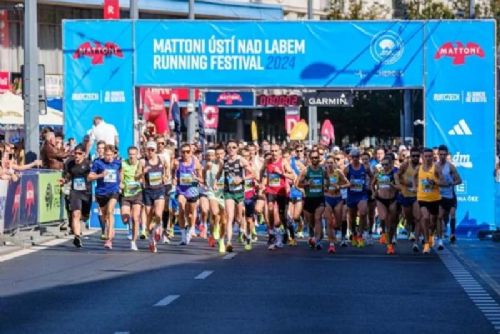 obrázek:Ústecké centrum roztančí rekordní Mattoni 1/2Maraton 2025