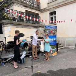 Ústecký stopař ocenil nejlepší: čtečka knih pro vítěze