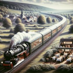 Májová jízda parním vlakem