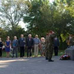 V Žatci si lidé připomněli výročí vypálení Českého Malína na Volyni